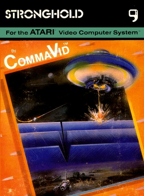 Stronghold box art for Atari 2600